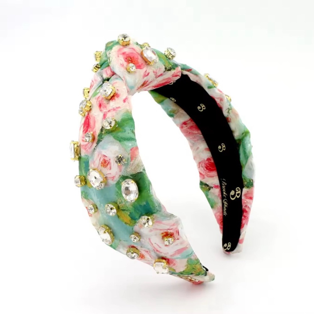 121. NEW The Brooke Shade Monet Inspired Roses Headband 🌹 - Picture 2 of 3